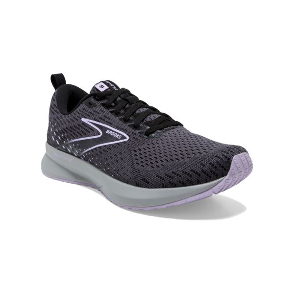 Brooks Levitate 5 Women's Road Running Shoes Purple / Black / Grey | NZ-971532