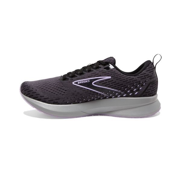 Brooks Levitate 5 Women's Road Running Shoes Purple / Black / Grey | NZ-971532