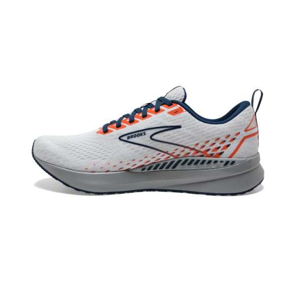 Brooks Levitate GTS 5 Men's Road Running Shoes White / Blue / Orange | NZ-230895