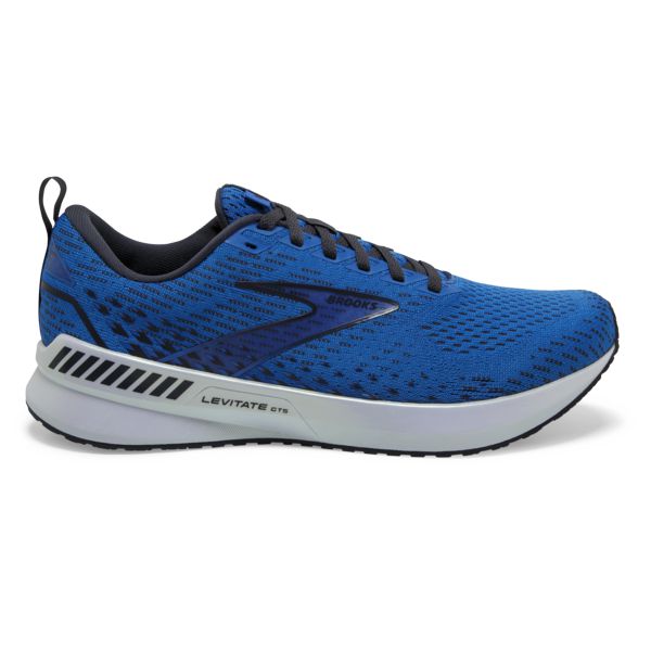 Brooks Levitate GTS 5 Men\'s Road Running Shoes Blue / Black / White | NZ-23845