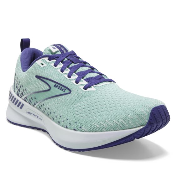 Brooks Levitate GTS 5 Women's Road Running Shoes Navy / Blue / White | NZ-584927