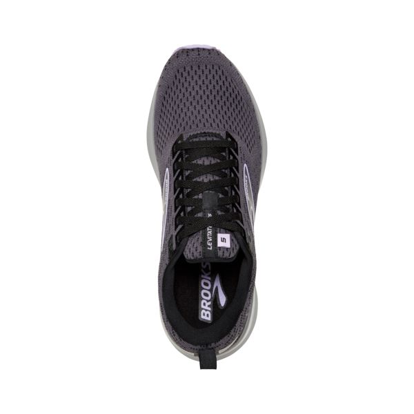 Brooks Levitate GTS 5 Women's Road Running Shoes Purple / Black / Grey | NZ-915378