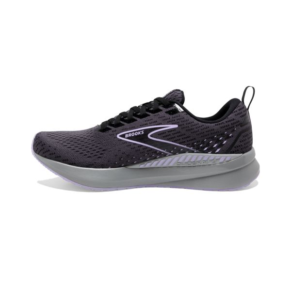 Brooks Levitate GTS 5 Women's Road Running Shoes Purple / Black / Grey | NZ-915378