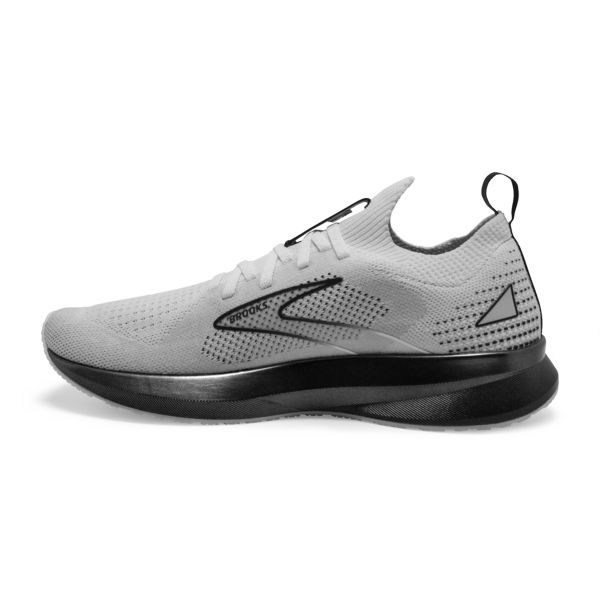 Brooks Levitate StealthFit 5 Women's Road Running Shoes White / Grey / Black | NZ-647850