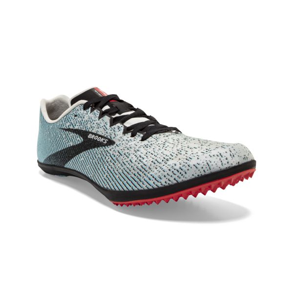 Brooks Mach 19 Spikeless Men's Racing Shoes Grey / Black / Blue | NZ-803792