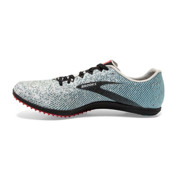 Brooks Mach 19 Spikeless Men's Racing Shoes Grey / Black / Blue | NZ-803792