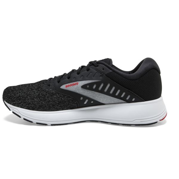 Brooks Range 2 Men's Road Running Shoes Black / White / Red | NZ-201973