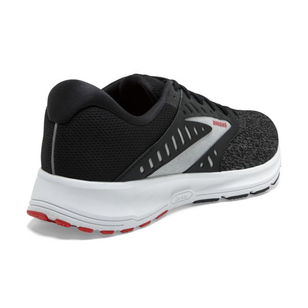 Brooks Range 2 Men's Road Running Shoes Black / White / Red | NZ-201973