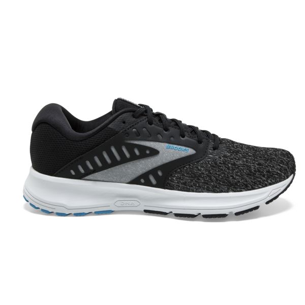 Brooks Range 2 Women\'s Road Running Shoes Black / White / Blue | NZ-835601