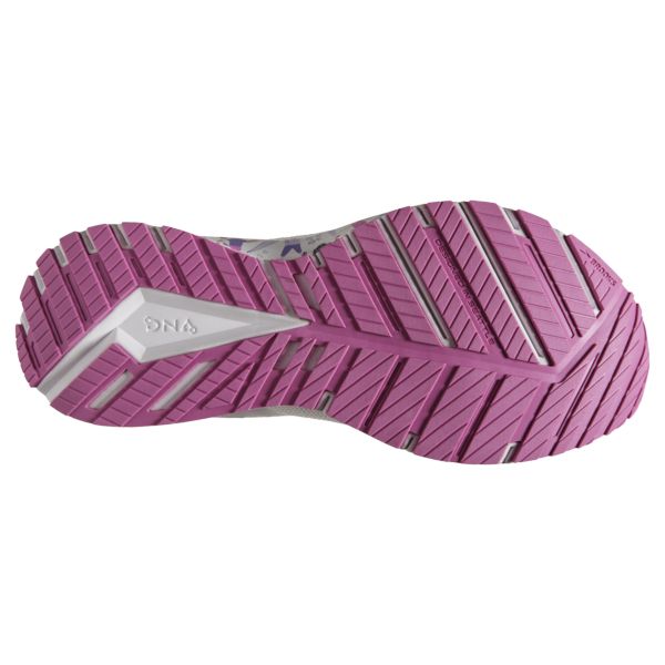 Brooks Revel 4 Women's Road Running Shoes White / Purple / Pink | NZ-276498