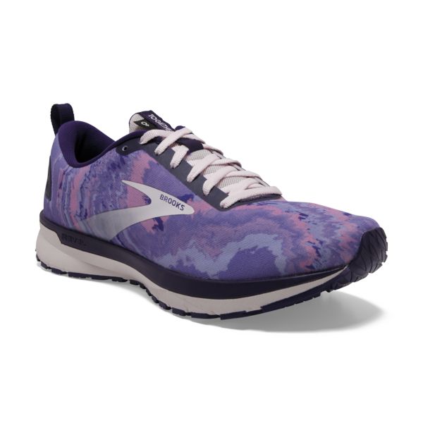 Brooks Revel 4 Women's Road Running Shoes Purple / Silver / Black | NZ-426701