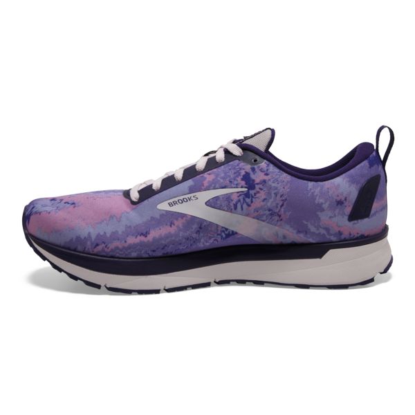 Brooks Revel 4 Women's Road Running Shoes Purple / Silver / Black | NZ-426701