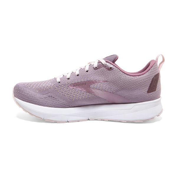 Brooks Revel 4 Women's Road Running Shoes Rose / White | NZ-943201