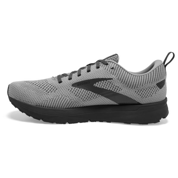 Brooks Revel 5 Men's Road Running Shoes Grey / Black | NZ-318462