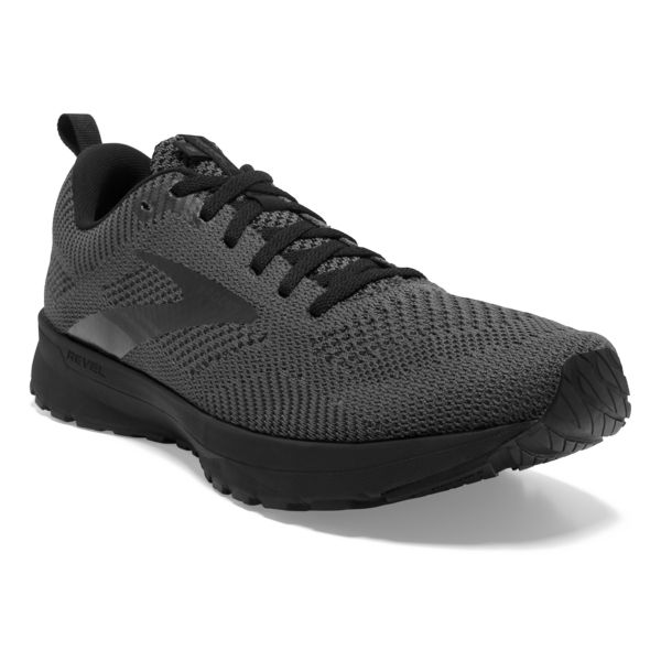 Brooks Revel 5 Men's Road Running Shoes Grey / Black | NZ-415867