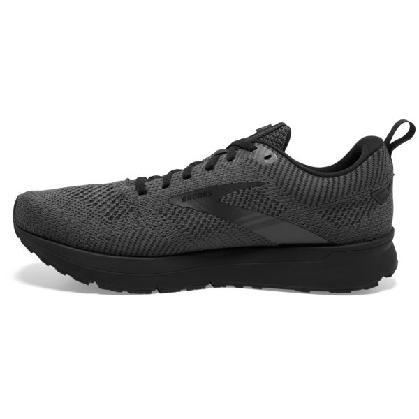 Brooks Revel 5 Men's Road Running Shoes Grey / Black | NZ-415867