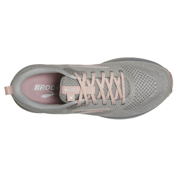 Brooks Revel 5 Women's Road Running Shoes Grey / Rose | NZ-35718