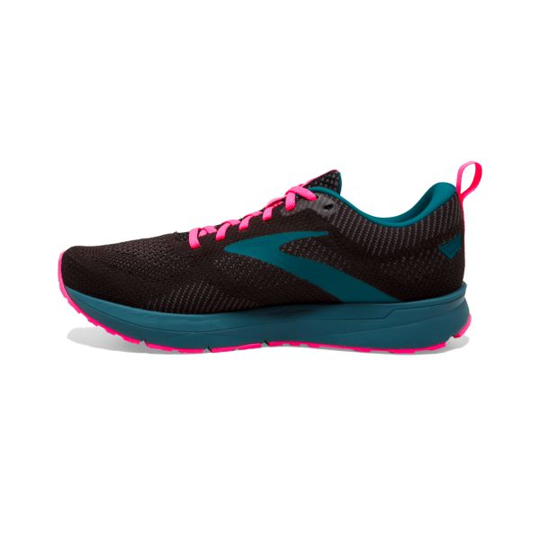 Brooks Revel 5 Women's Road Running Shoes Black / Blue / Pink | NZ-54178