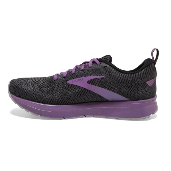 Brooks Revel 5 Women's Road Running Shoes Grey / Purple | NZ-856409