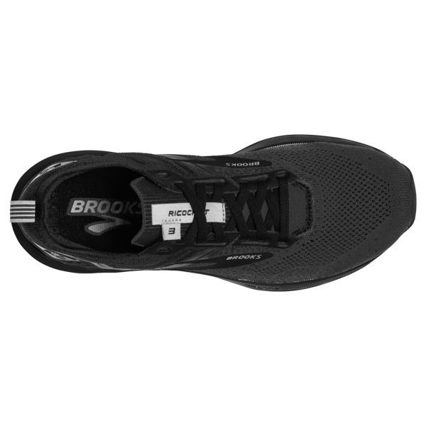 Brooks Ricochet 3 Men's Road Running Shoes Black / Grey | NZ-971268