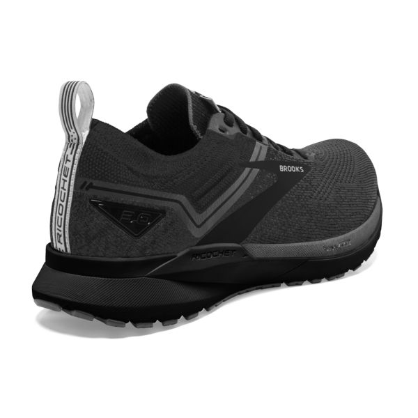 Brooks Ricochet 3 Men's Road Running Shoes Black / Grey | NZ-971268