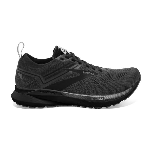 Brooks Ricochet 3 Men\'s Road Running Shoes Black / Grey | NZ-971268