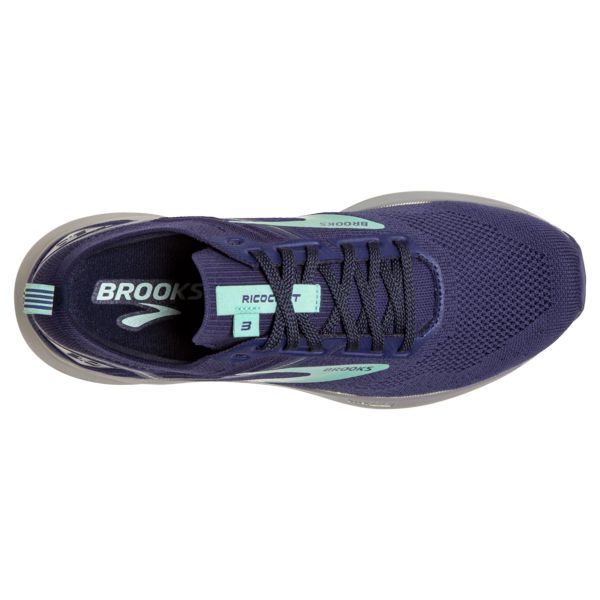 Brooks Ricochet 3 Women's Road Running Shoes Navy / Blue / White | NZ-254160