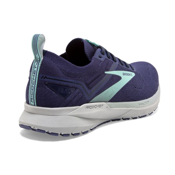 Brooks Ricochet 3 Women's Road Running Shoes Navy / Blue / White | NZ-254160