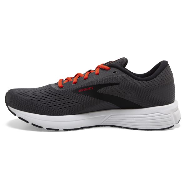 Brooks Signal 3 Men's Road Running Shoes Black / White / Red | NZ-280376