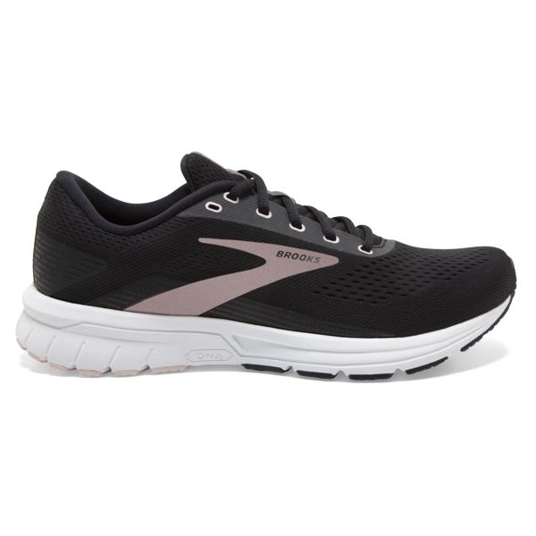 Brooks Signal 3 Women\'s Road Running Shoes Black / Rose / White | NZ-809763