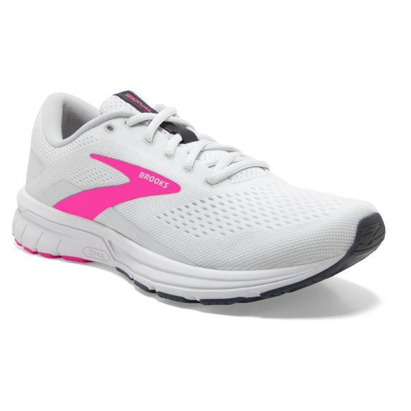 Brooks Signal 3 Women's Road Running Shoes White / Pink / Blue | NZ-825376