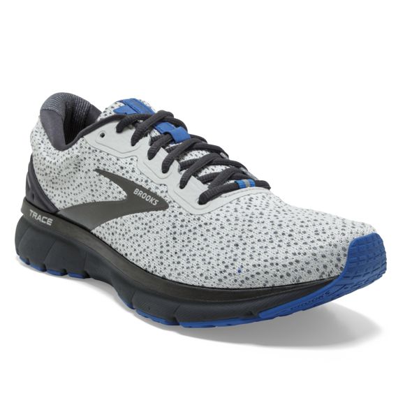 Brooks Trace Men's Road Running Shoes Grery / Blue / Black | NZ-102487