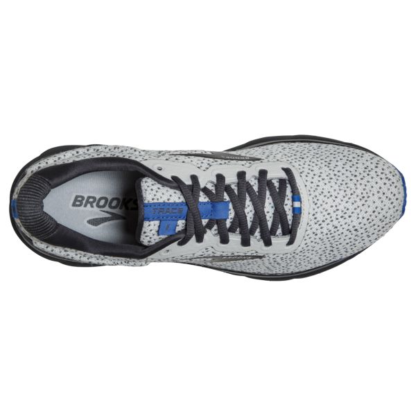 Brooks Trace Men's Road Running Shoes Grery / Blue / Black | NZ-102487