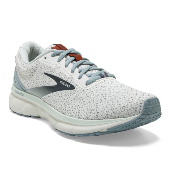 Brooks Trace Women's Road Running Shoes Grey / Blue / Black | NZ-396420