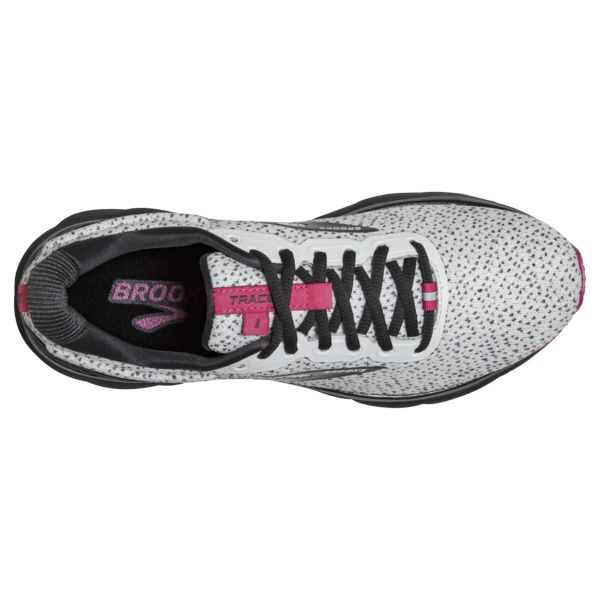 Brooks Trace Women's Road Running Shoes Grey / Black / Red | NZ-769513