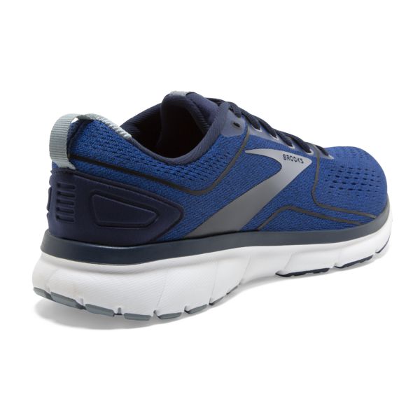 Brooks Transmit 3 Men's Road Running Shoes Navy / Grey / White | NZ-253918