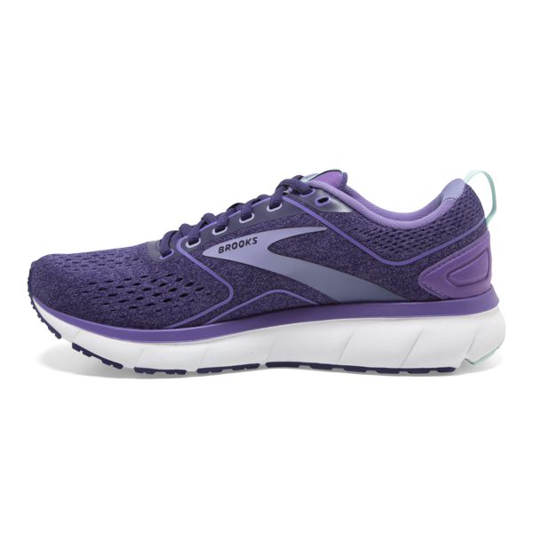 Brooks Transmit 3 Women's Road Running Shoes Purple / White | NZ-258706