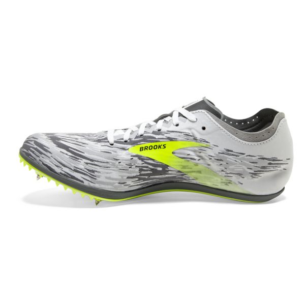 Brooks Wire v6 Men's Racing Shoes Black / Grey / Yellow | NZ-980123